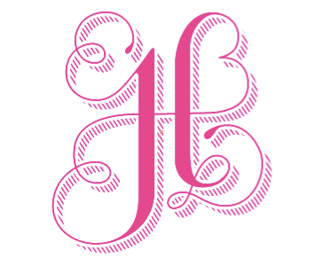 Monogram Logo for Harriet O'Donnell bobsta14 collaboration h hair happy studio identity make up spencer harrison swash vector