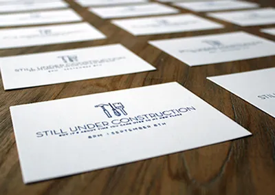 House Warming Invitation house warming illustration invitation minimalist party sans serif slab serif stamp thermal printing typography