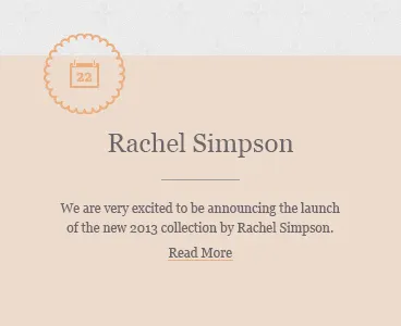 Fashion Site. blush pixel love type web design