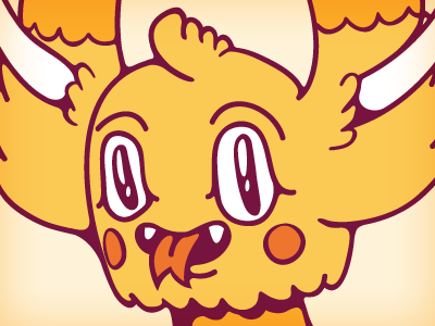 The Majestic Watdafak. creature cute datamouth illustration monster weird