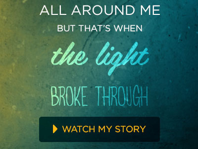 Broke Through buttons texture transparent
