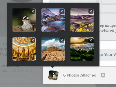 Composer – Upload Images backplane design ui ux web design