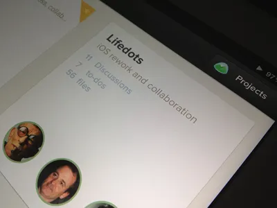 Basecamp iOS iPad app?? interface ios ipad retina ui ux