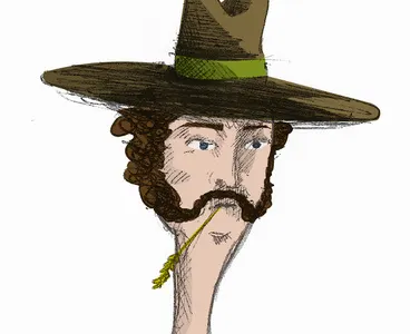 Cowboy cowboy disegno drawing illustration