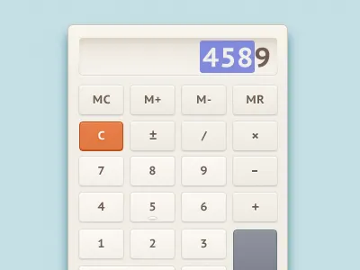 Calc GUI calculator gui