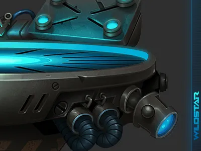 Wildstar Demo UI character create concept concept art frame futuristic game ui heavy framing mechanical metallic mmo photoshop pod space tech wildstar