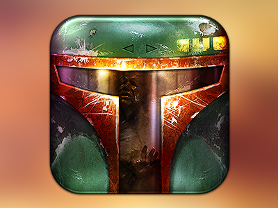 Boba Fett app app icon wars icon wars