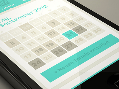 Clyp - Calendar c4d calendar interface ui