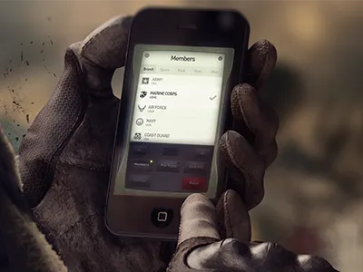 Military App Design - TotalPay Illustration android app apps artists best design designers developers experience graphic graphic design graphics icon icon design icons illustration illustrators interface ios ipad iphone military mobile soldier ui user ux web websites