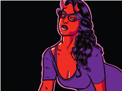 Devil Babe babe devil evil halloween pinup