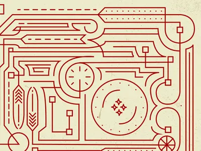 Dum Dum Girls line lines music poster