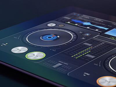 Deckadance artua dj gui mixer music user interface