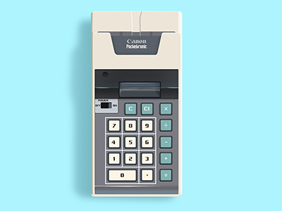 Pocketronic Calcullator calculator canon photoshop pocketronic