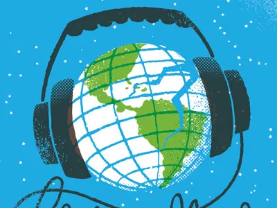 Floorwalkers Globe band gig globe posters the floorwalkers