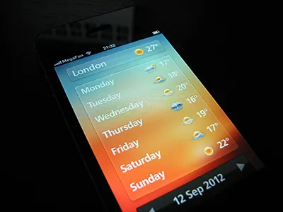 Weather app UI idea app gui interface iphone ui weather