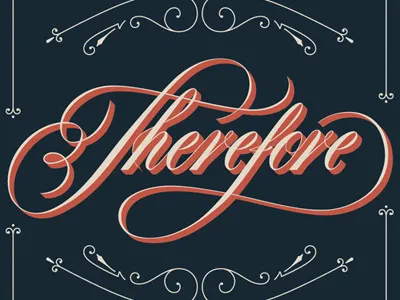 I Care Therefore I Kern colabs design designer inspiration kern kerning lettering poster print script serif typography