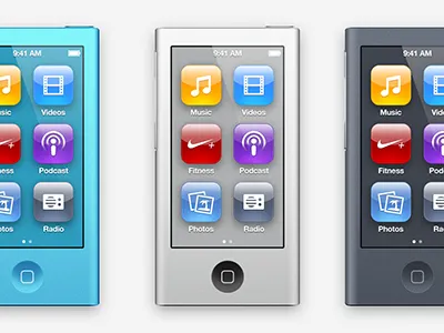 re-renanoed nano aluminium apple icons ipod renanoed
