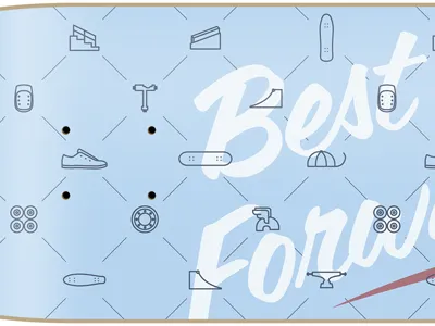 Best Foot Forward 2012 aiga bordo bello brandon makes custom deck denver icons pattern skate skateboard