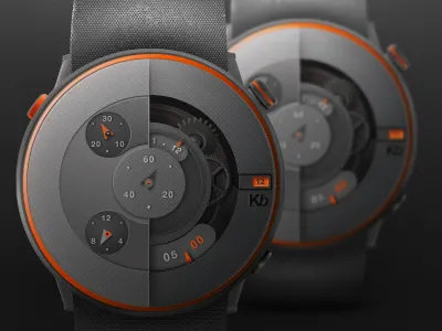 Khei! watch belt chronograph clockwork dark hour manufacture minute second watch