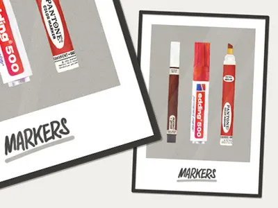 Layout (feedback please) a4 frame framed layout marker markers poster reflection title