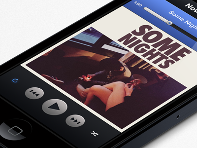 iOS Music App 1136px app ios iphone iphone 5 music