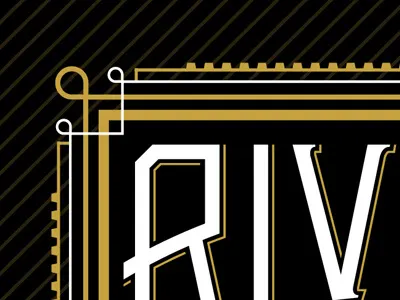 Rivals cogs gears gold package design steampunk toys typography urban vinyl