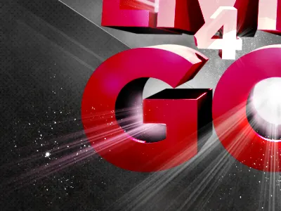 Site 3D Reboot 3d lights sparkle web web design