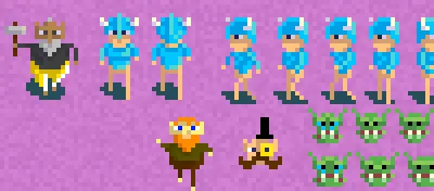 Equip Bigger Pants 16 bit 16bit art characters equip game pants pixel videogame