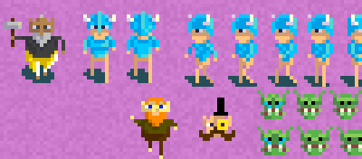 Equip Bigger Pants 16 bit 16bit art characters equip game pants pixel videogame