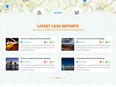 Website Latest Posts clean design featured icons latest posts logo posts search thumbs ui ux web web ui website website design creative