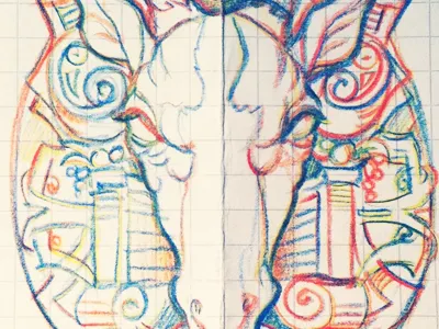 Antelope antelope art clothes color drawing hand hand drawing illustration pencil process sketch sketching t shirt tee tshirt wear