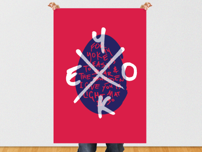 My Yoke Is Easy bible custom type egg graphic design pen poster type verse yoke