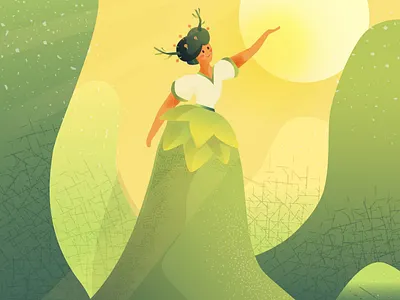 Tree Fairy Illustration character character design design drawing graphic design illustration