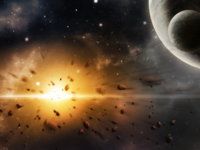 High Hope, Final burst space spacescape wallpaper