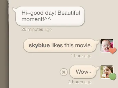 Recood Comments app button comment detail icon instagram for video iphone recood video