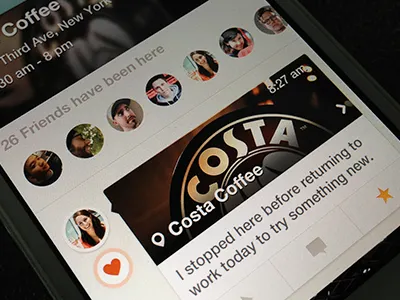Kiwi app app check in design ios iphone