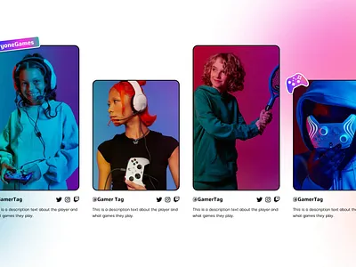 PDP's Community Module design ecommerce gaming shopify ui ux web website