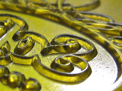 #step 3: Sofia Creations {in progress} Photopolymer plate typography