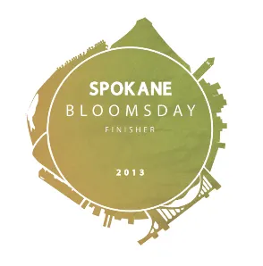 Bloomsday bloomsday circle illustrator indesign landscape photoshop run spokane vector