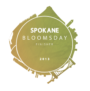 Bloomsday bloomsday circle illustrator indesign landscape photoshop run spokane vector