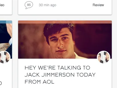 The New Industry articles blog categories grid industry