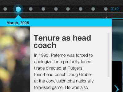 chronology news design design information information design news timeline ui ui design visual design