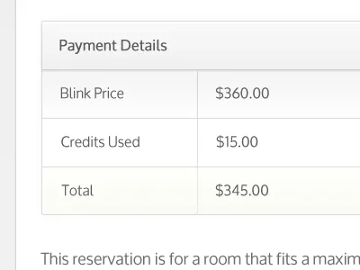 Booking Confirmation –– Email blink blinkbooking book booking confirmation email flat george graident green hotels modern orb slick table tick