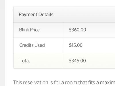 Booking Confirmation –– Email blink blinkbooking book booking confirmation email flat george graident green hotels modern orb slick table tick