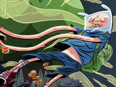Adventure Time #11 adventure time cartoon comics drawing graphic design humor illustration photoshop poster print design show