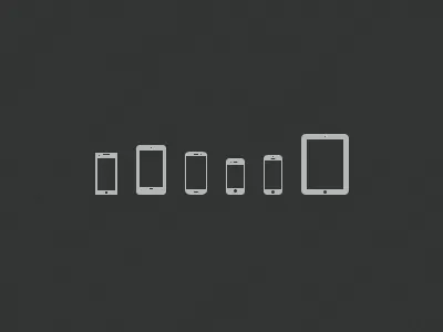 Mobile Devices Icons freebie icon ipad iphone 4 iphone 5 minimal mobile device nexus 7 nokia lumia samsung galaxy siii smartphone tablet