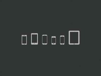 Mobile Devices Icons freebie icon ipad iphone 4 iphone 5 minimal mobile device nexus 7 nokia lumia samsung galaxy siii smartphone tablet
