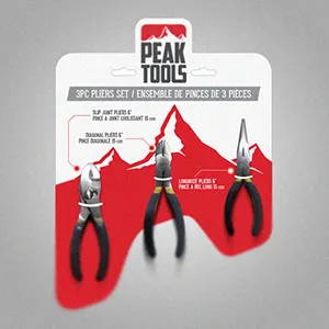 Peak Tools design design logo mountain package design packaging packaging design peak red tools