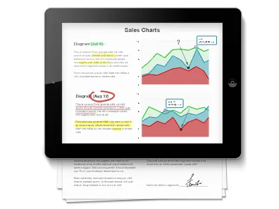 PDF Expert - Banner annotation apple application banner device diagrams ipad pdf expert product readdle