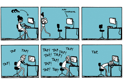 Meet Cloudmine app book branding cartoon comic comics illustration offset print startup tech